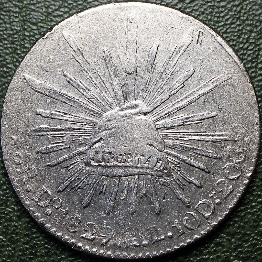 México 8 Reales 1829 Do RL - (Ex-Bob "Swamperbob" Gurney)