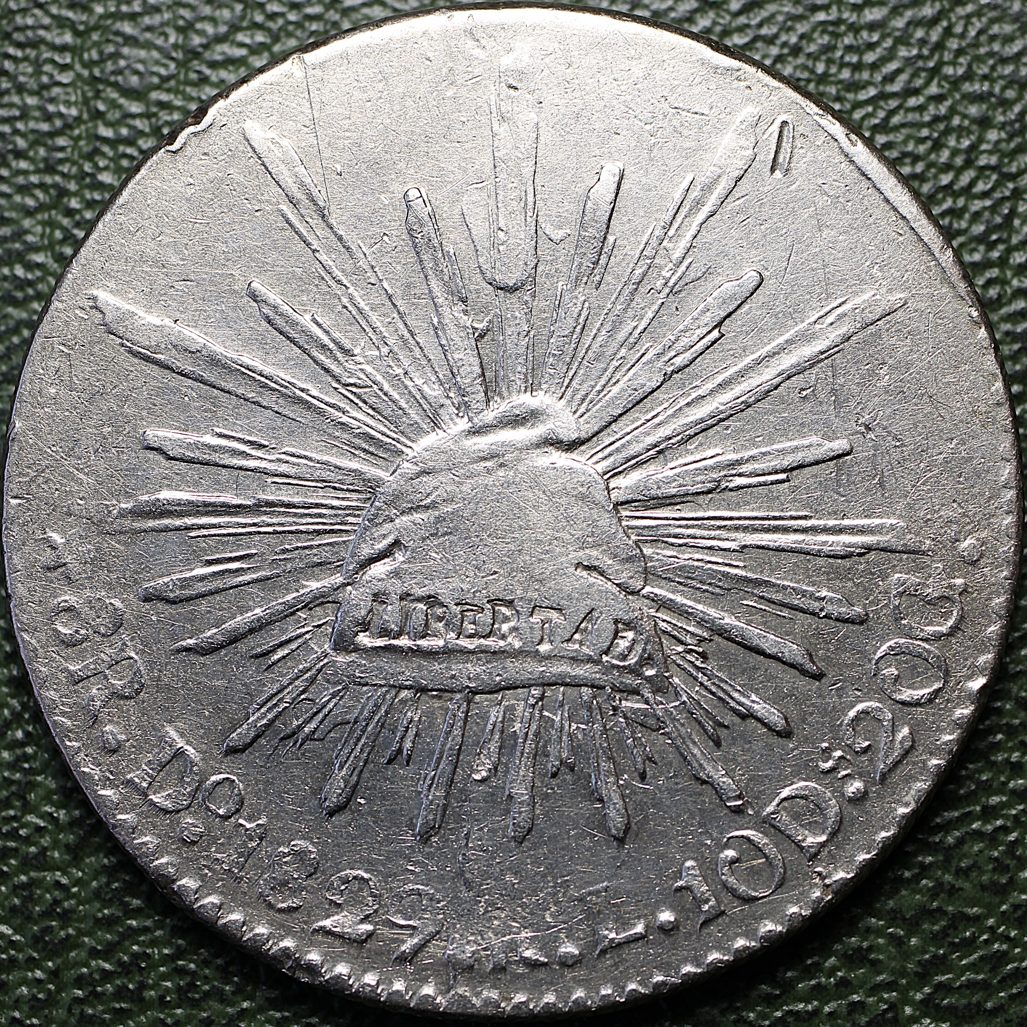 México 8 Reales 1829 Do RL - (Ex-Bob "Swamperbob" Gurney)