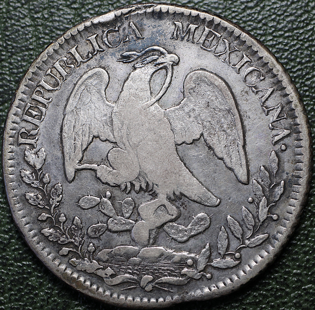 México 8 Reales 1830 Pi JS - (Ex-Bob "Swamperbob" Gurney)