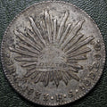 México 8 Reales 1833 Ga FS - (Ex-Bob "Swamperbob" Gurney)
