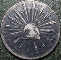 México 8 Reales 1833/2 Do RM/L -(Ex-Bob "Swamperbob" Gurney)