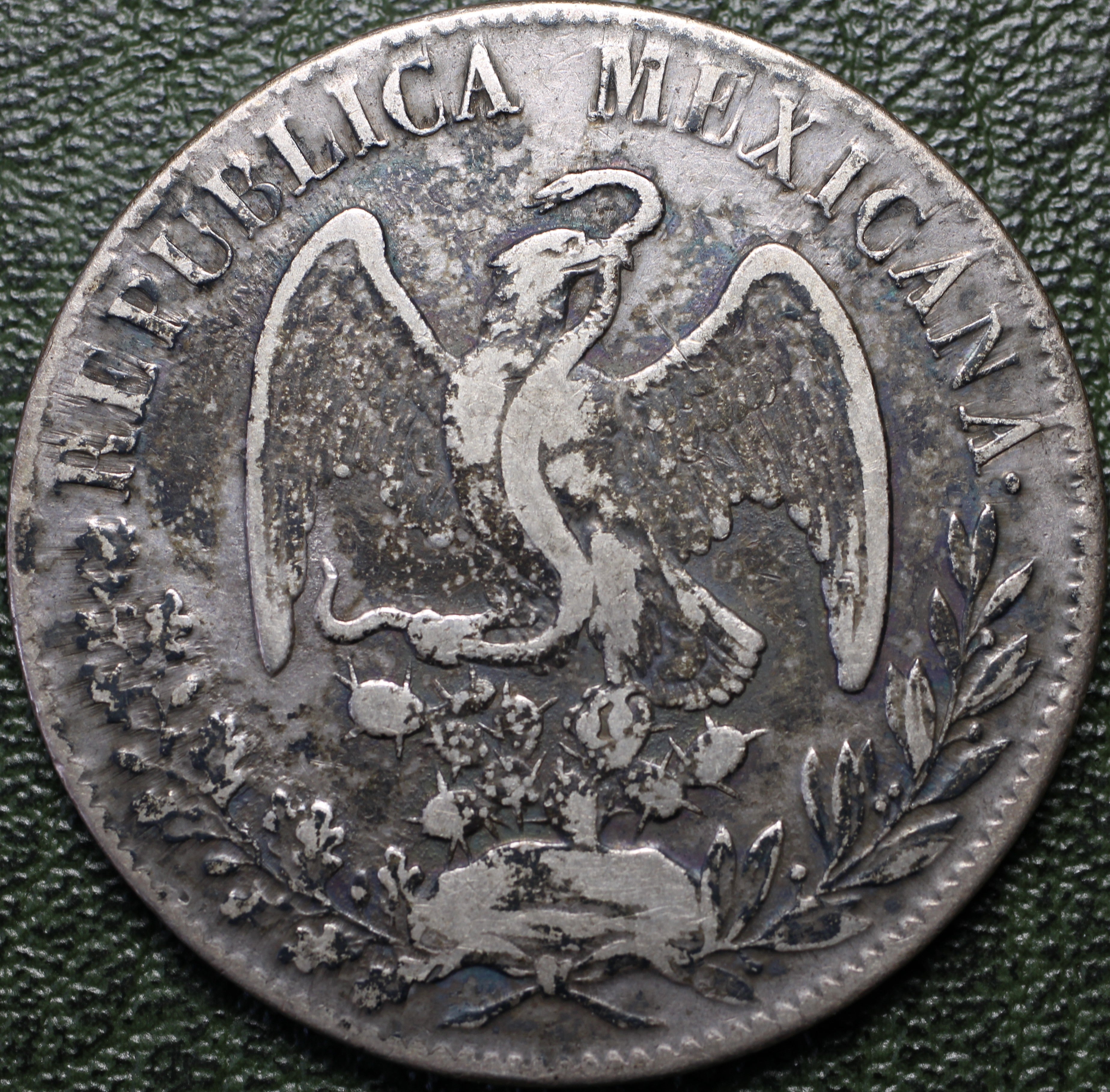 México 8 Reales 1833/2 Do RM/L -(Ex-Bob "Swamperbob" Gurney)