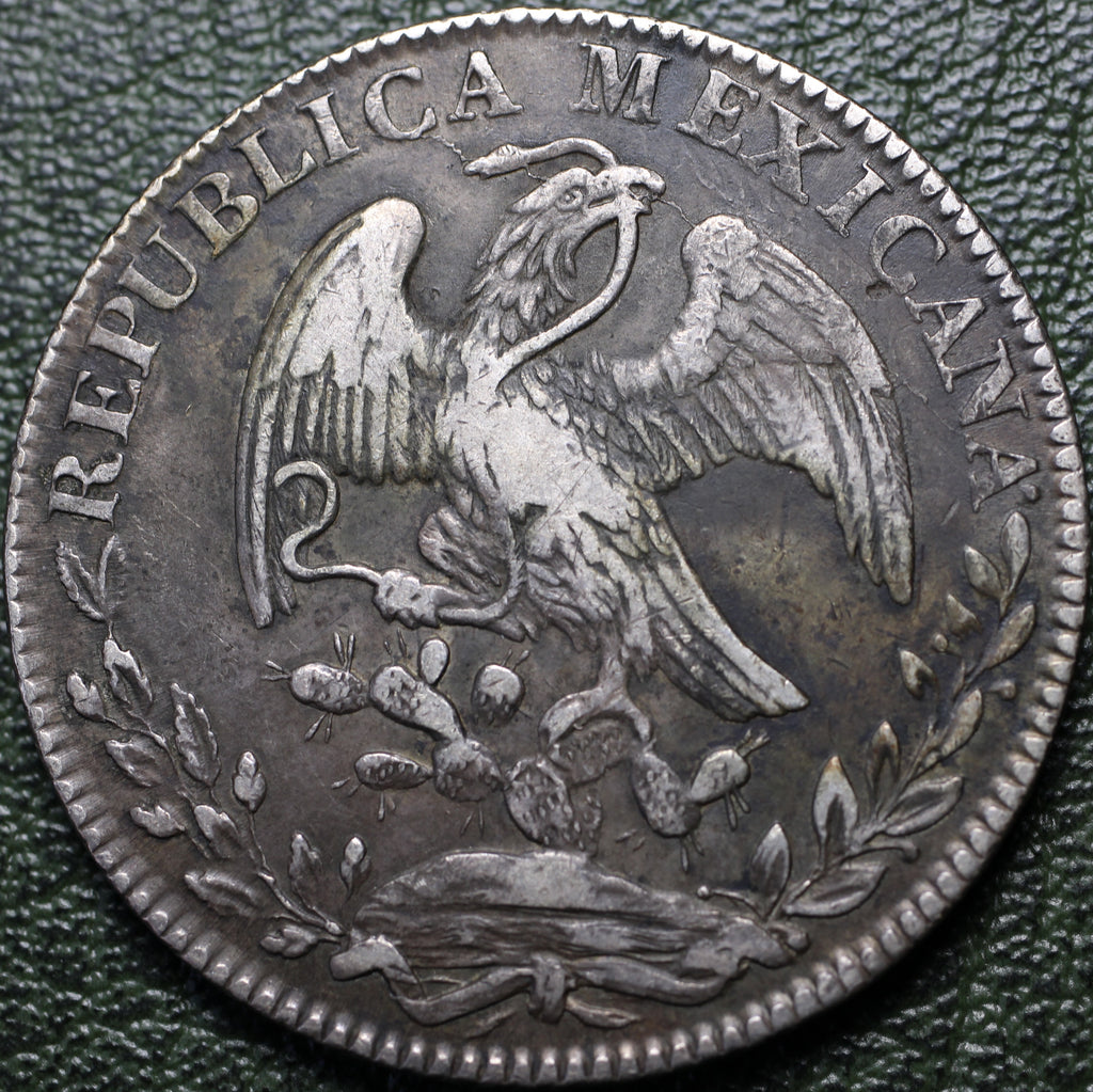 México 8 Reales 1831 Go MJ - (Ex-Bob "Swamperbob" Gurney)