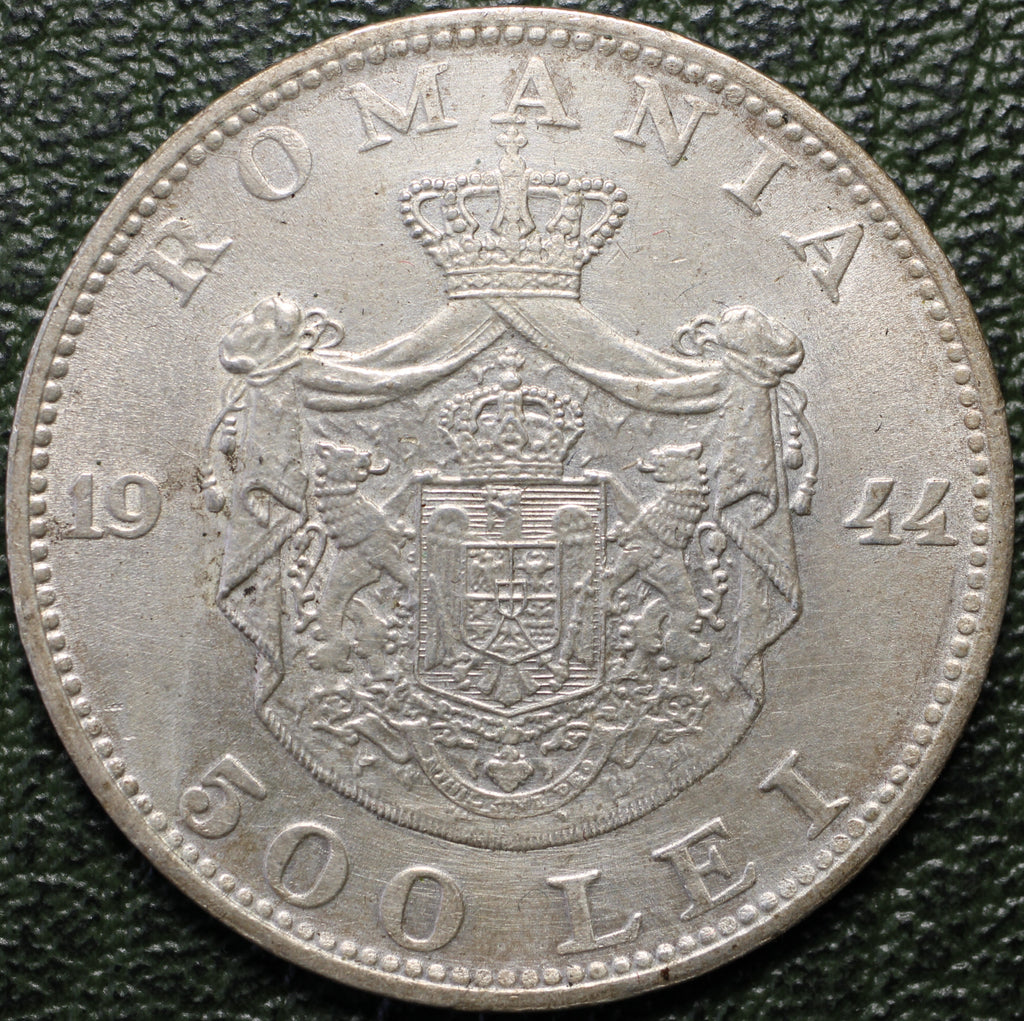 Rumania 500 Lei 1944 - Miguel I - Plata