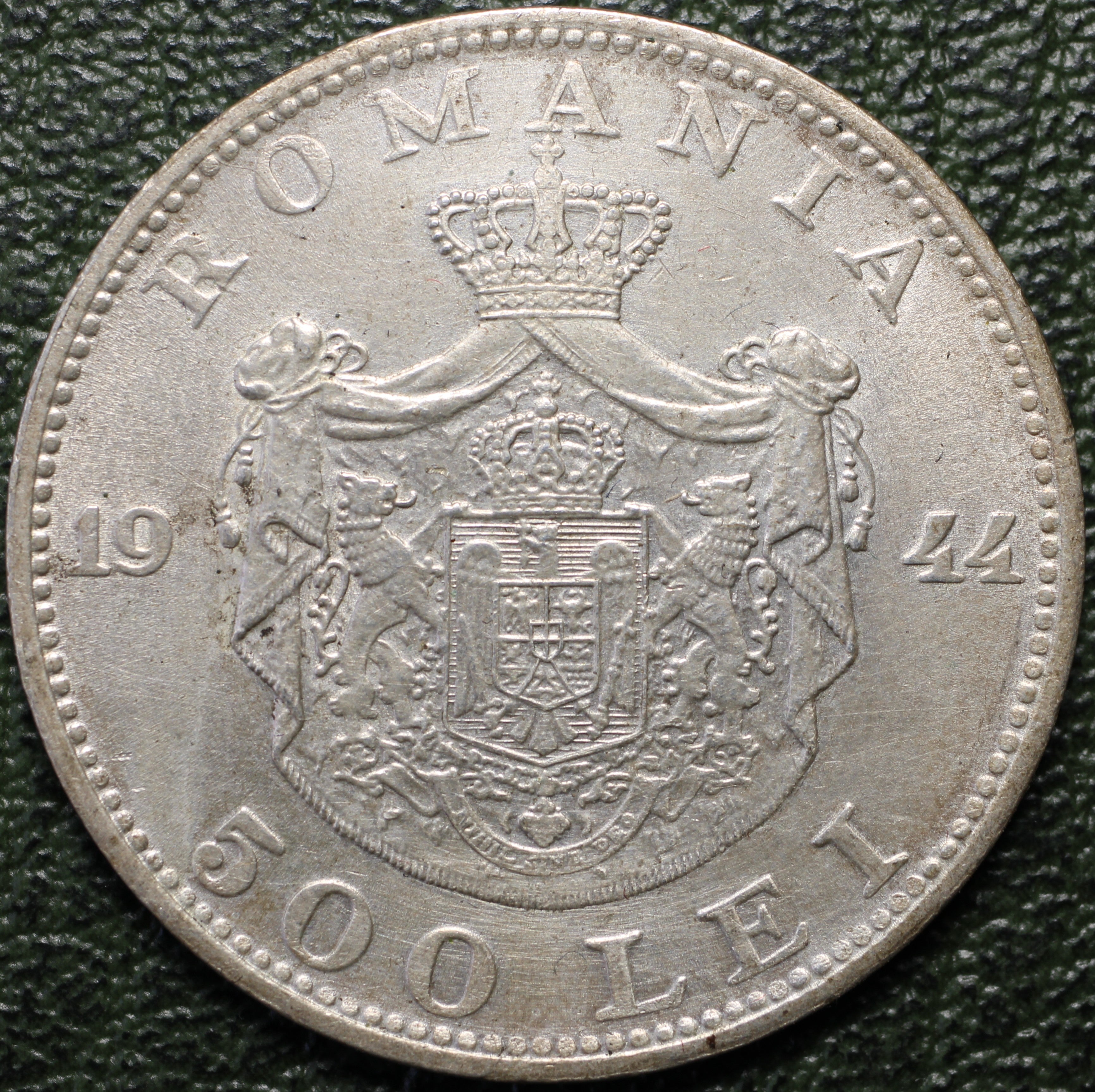 Rumania 500 Lei 1944 - Miguel I - Plata