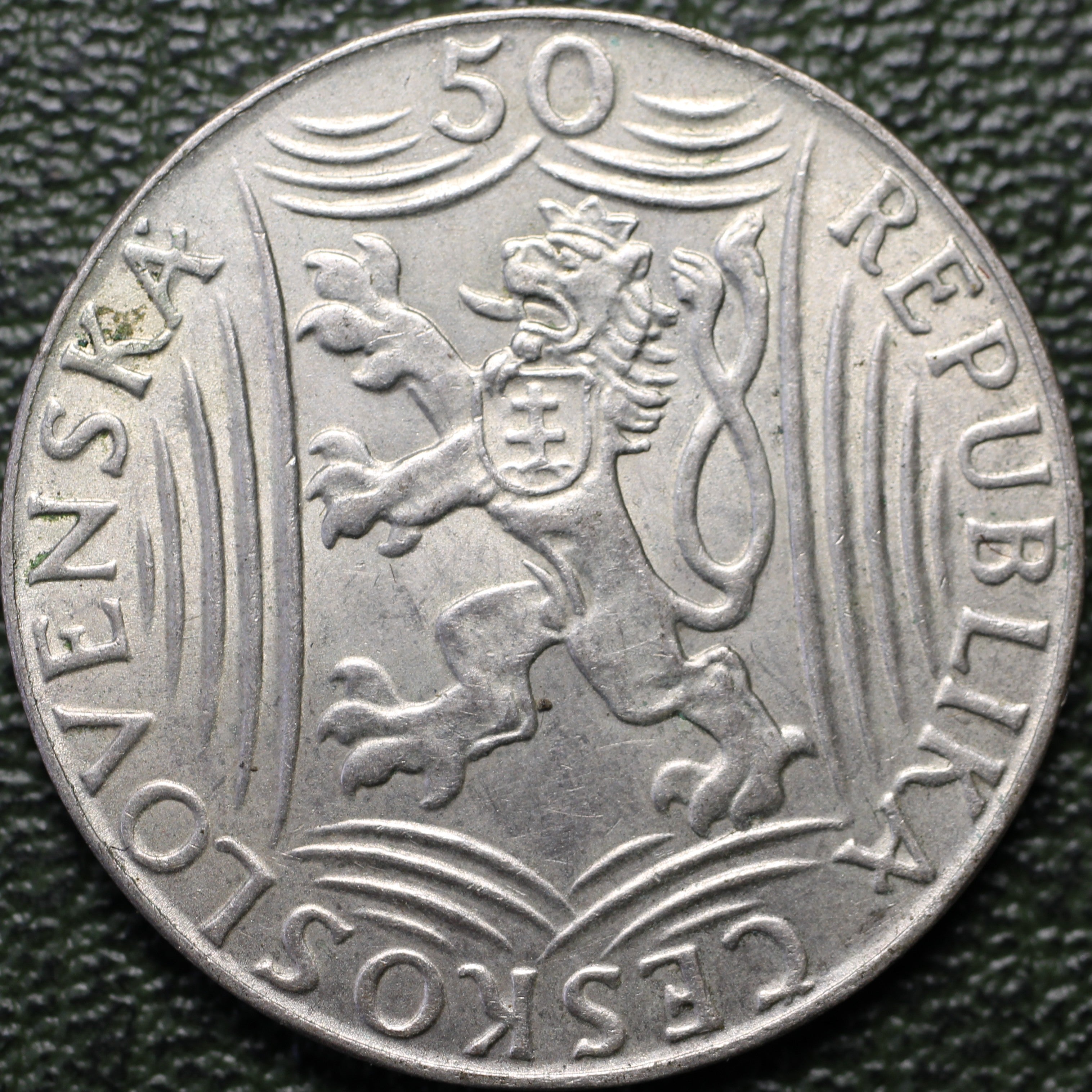 Checoslovaquia 50 Korun 1949 - Iósif Stalin - Plata