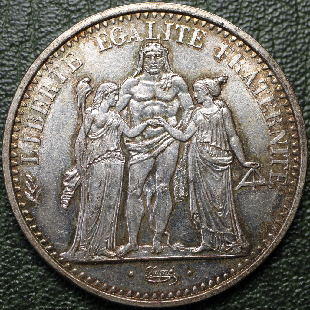 Francia 10 Francos 1965 - Tipo Hércules - Plata