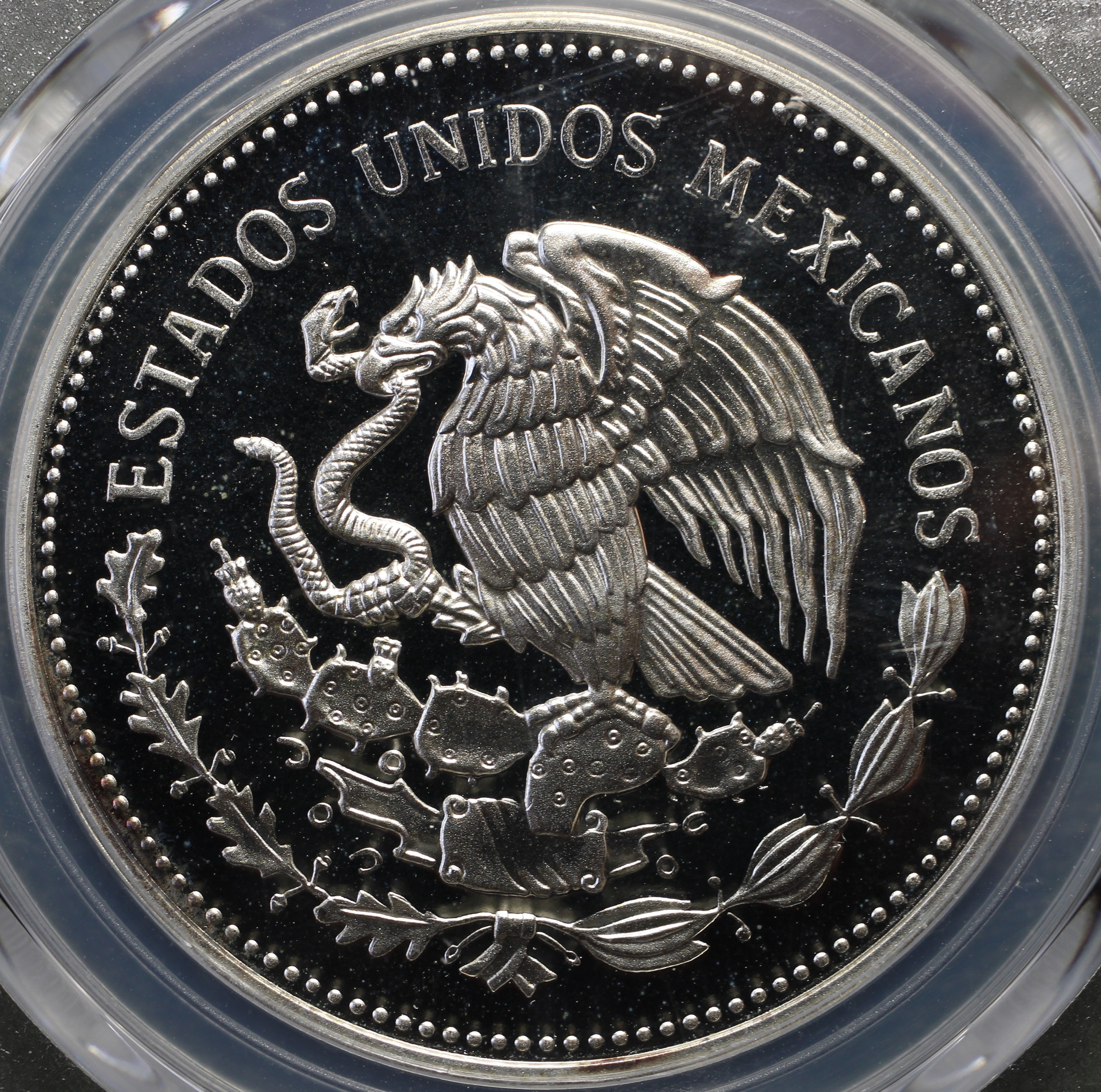 México $100 Pesos 1987 Mariposa Monarca (PCGS PR68)
