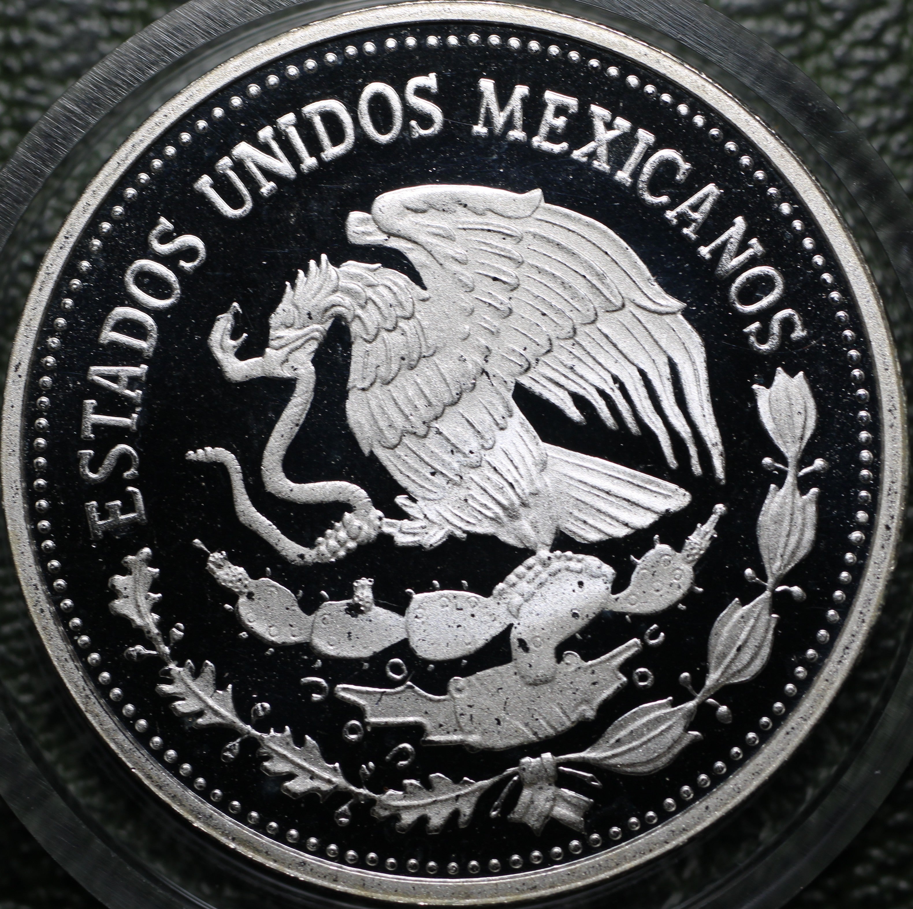 $25 Pesos 1986 Mundial Fútbol Plata Proof