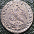 Moneda 1/2 Real 1825 Mo JM AU-UNC