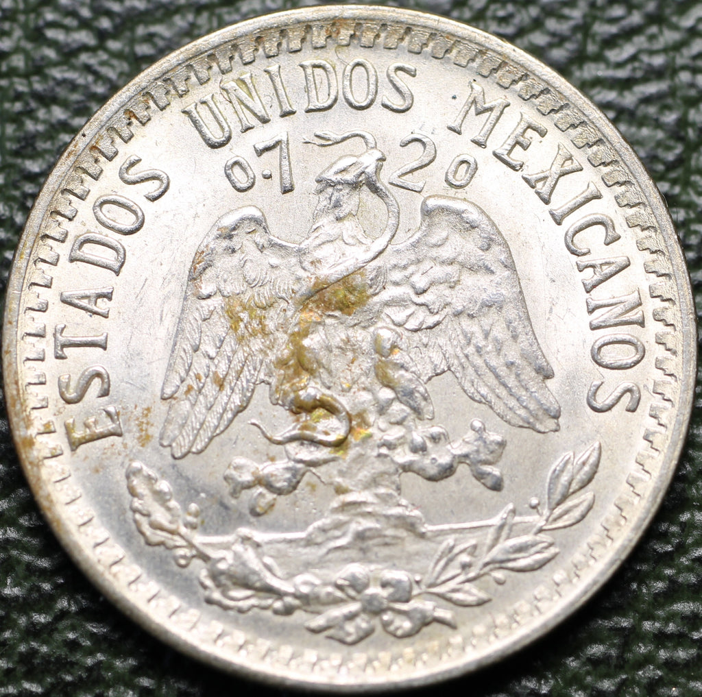 20 Centavos 1939 Mo AU Plata México
