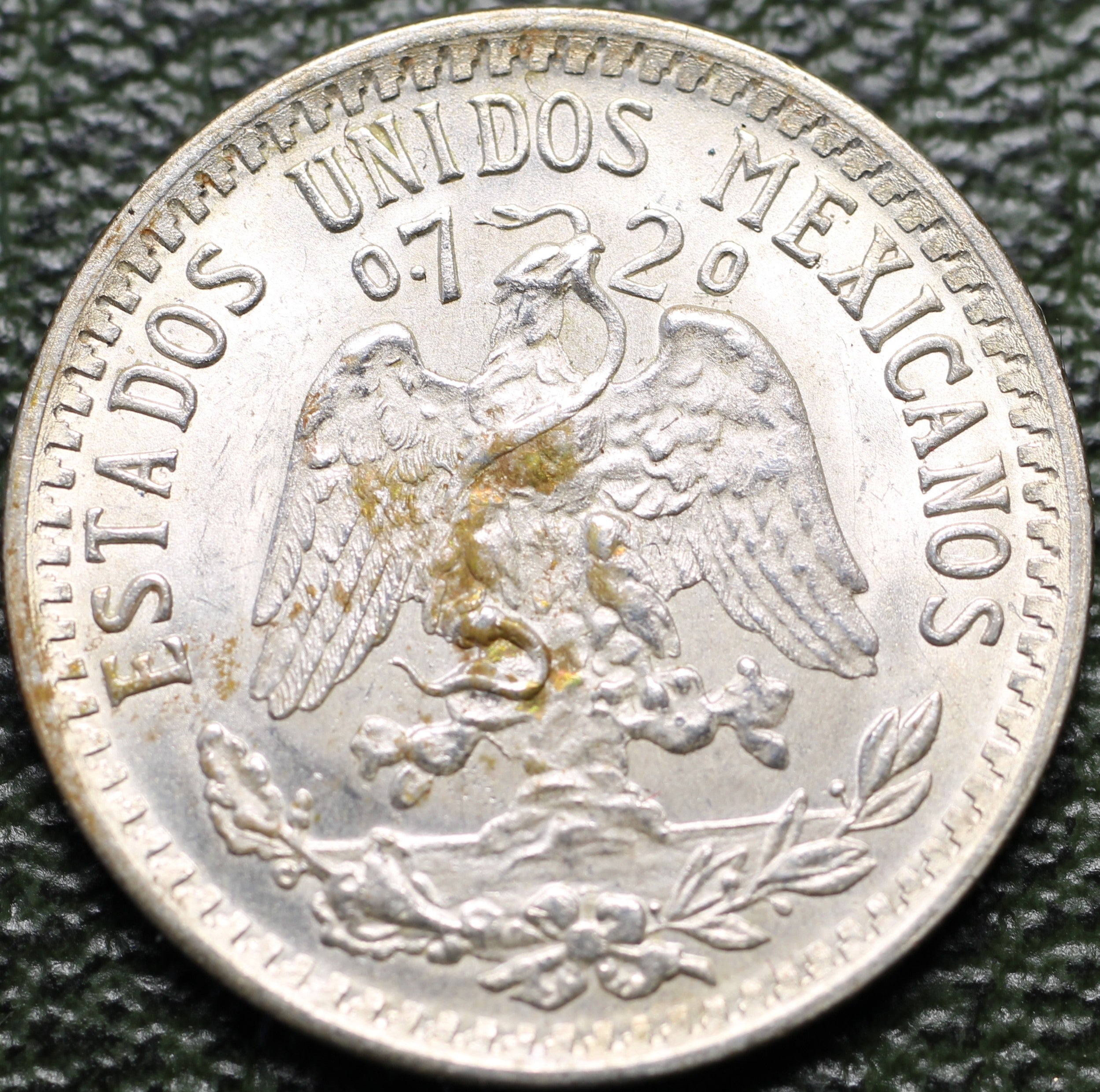20 Centavos 1939 Mo AU Plata México