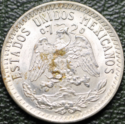 20 Centavos 1939 Mo AU Plata México