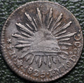 Moneda 1/2 Real 1825 Mo JM XF Plata