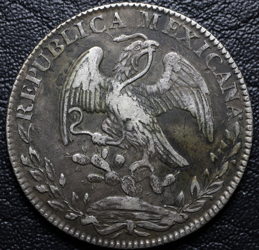 México 8 Reales 1831 Go MJ - (Ex-Bob "Swamperbob" Gurney)