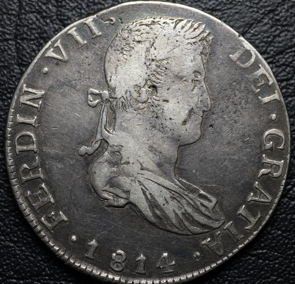 8 Reales 1814 Ga MR Plata México
