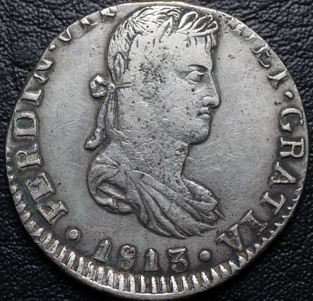 8 Reales 1813 Ga MR Plata México
