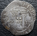 2 Reales Carlos y Juana Ceca México Plata