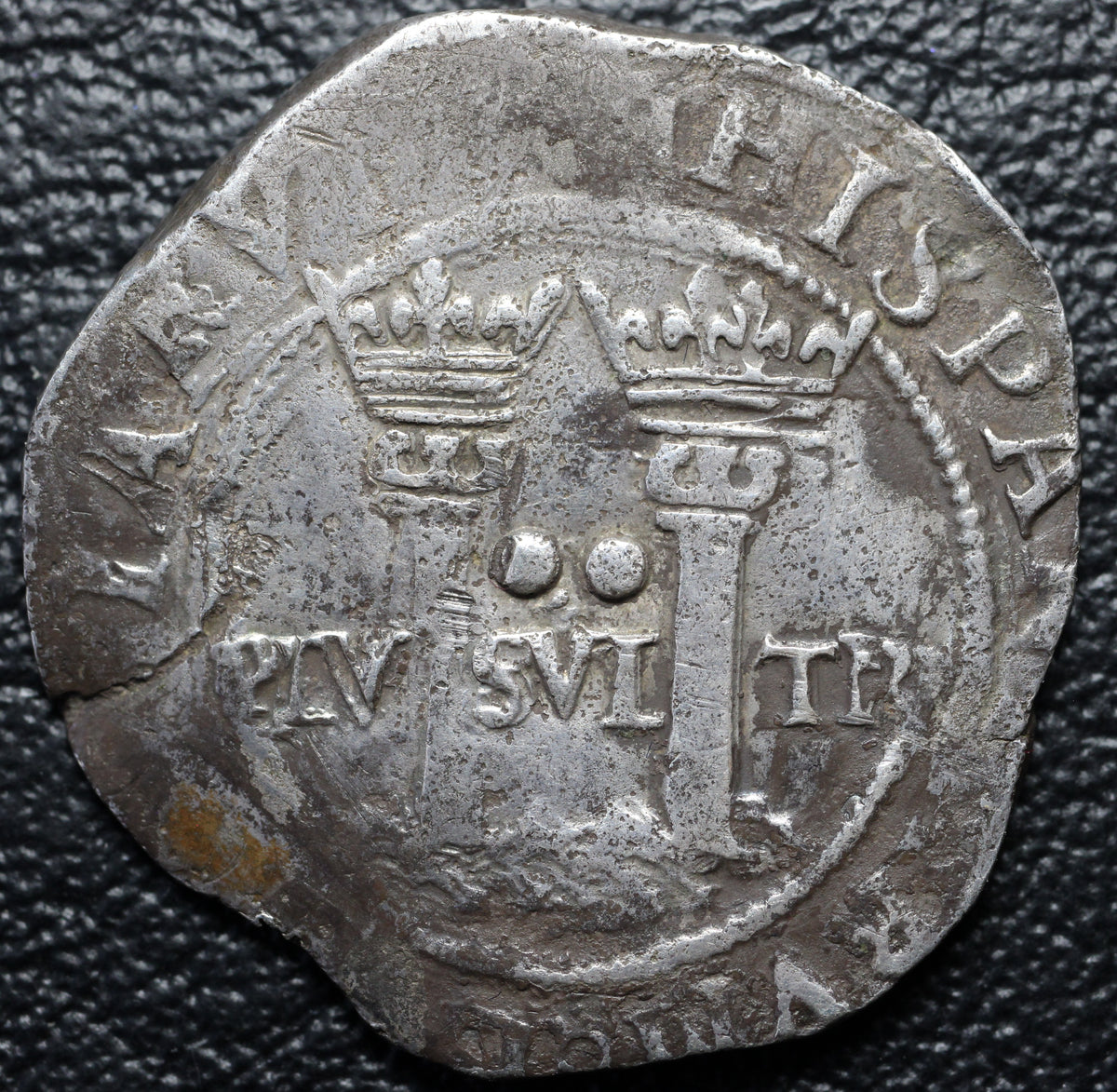 2 Reales Carlos y Juana Ceca México Plata